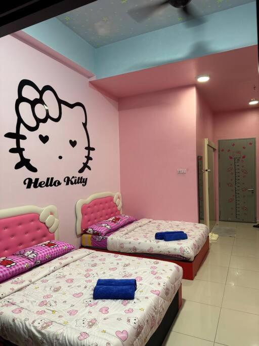 Hello Kitty Homestay - Cameron Highlands - Spacious Studio - Perfect For Families - Sleeps 4 And Baby Tanah Rata Dış mekan fotoğraf